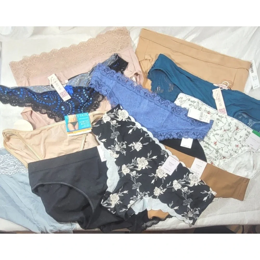 LOT 12 Women's Panties - Soma Auden Adore Me Old Navy Vanity Fair - Large